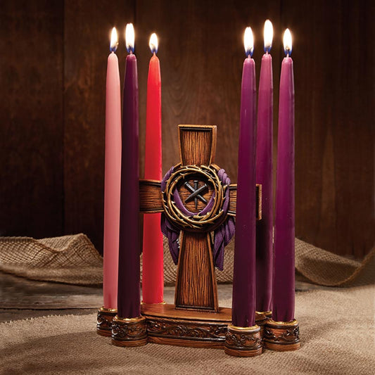 Lenten Candle Holder