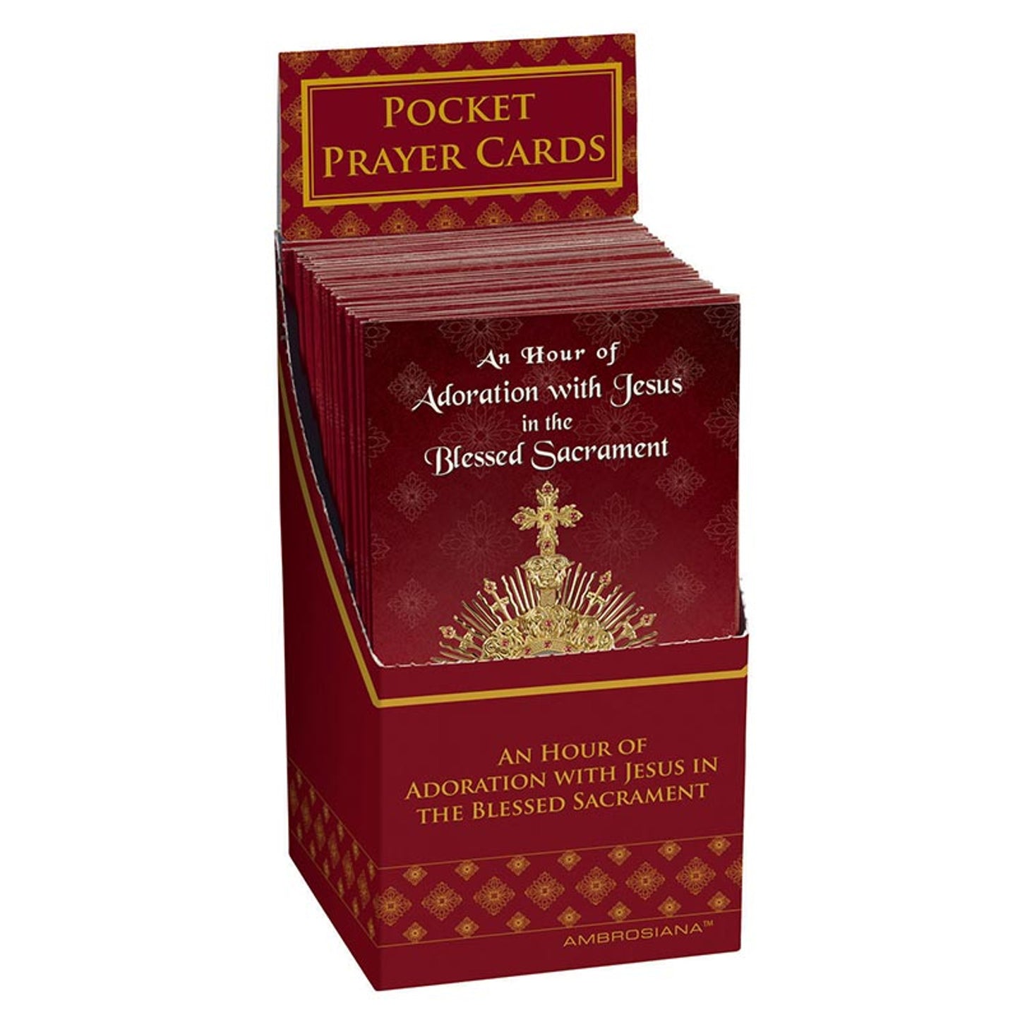 Adoration Pocket Prayer Card Display