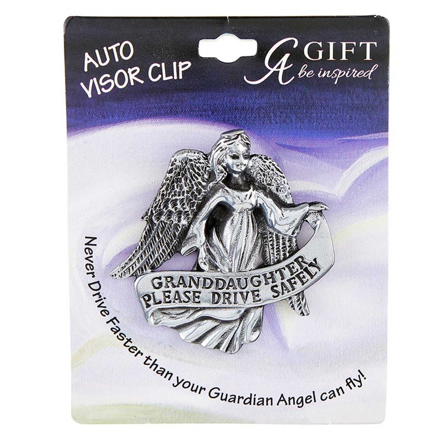 Granddaughter Angel Visor Clips