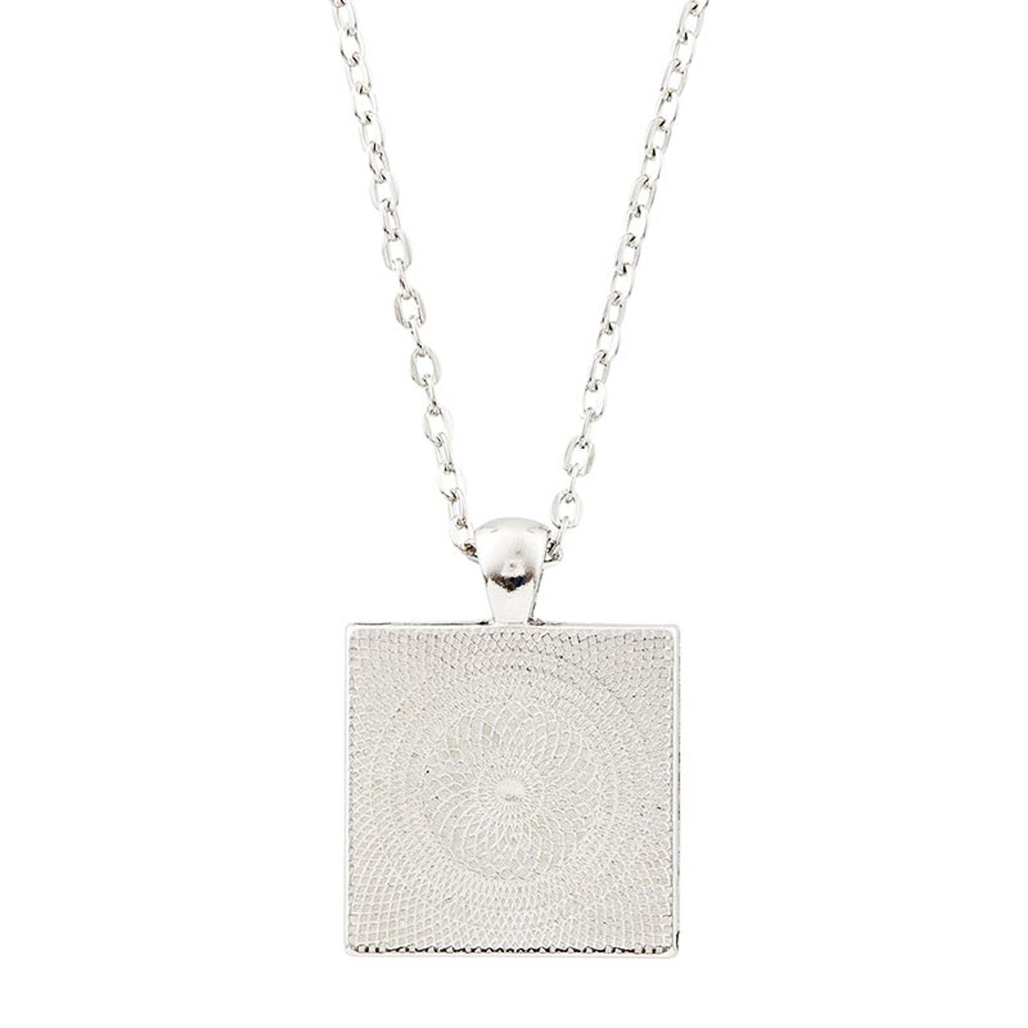 Our Lady Of Guadalupe Art Tile Pendant With Chain