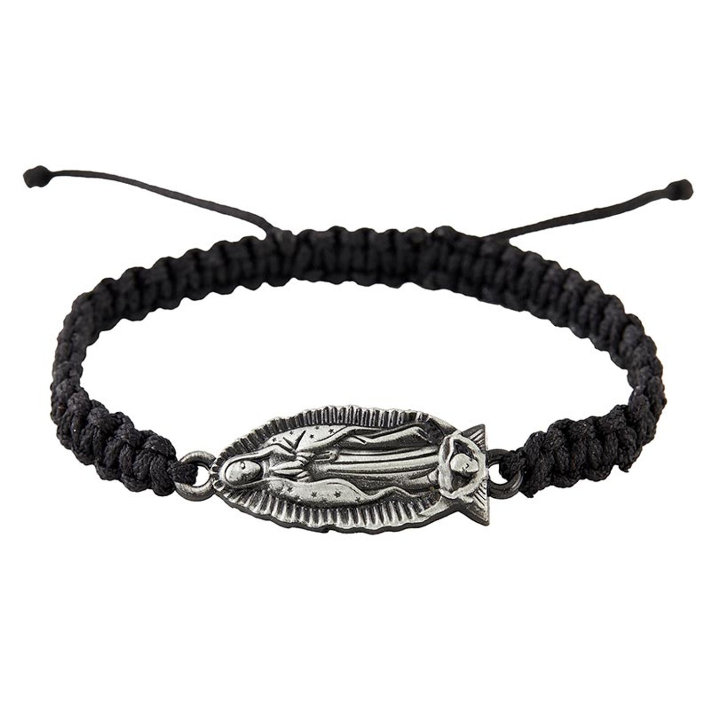 Our Lady Of Guadalupe Braided Nylon Bracelet