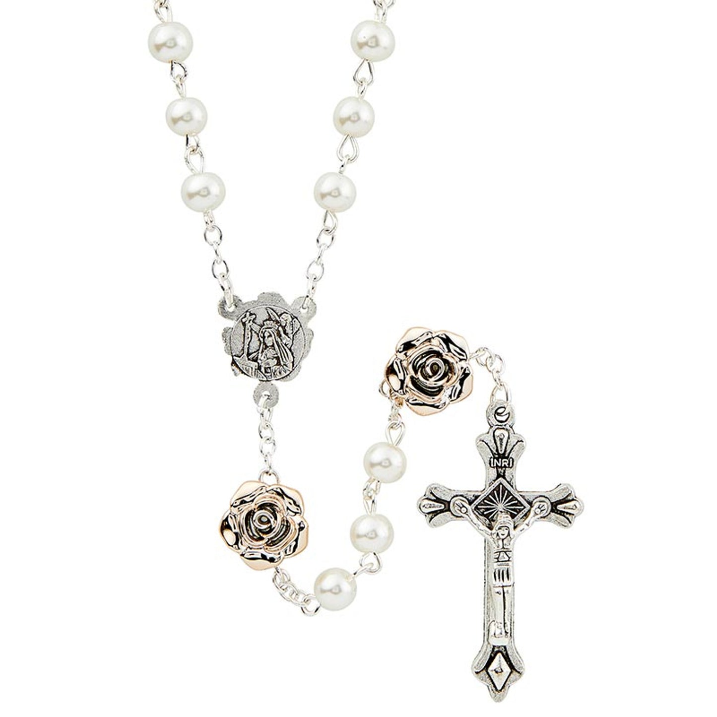 Golden Rose Collection - Ivory Rosary