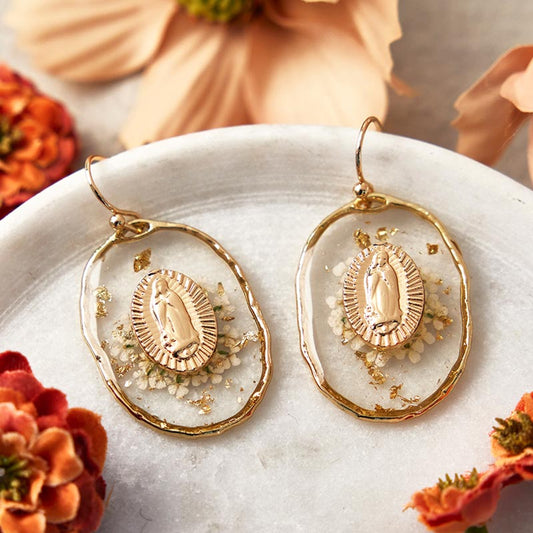 Our Lady of Guadalupe Earrings