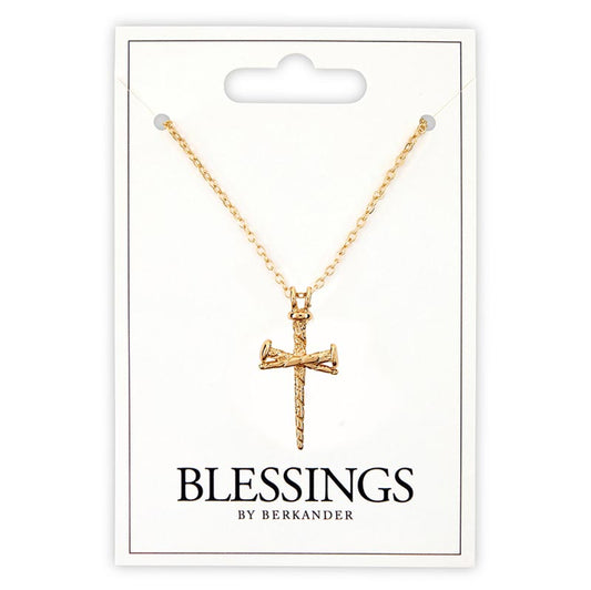 Men's Nail Cross Pendant Chain