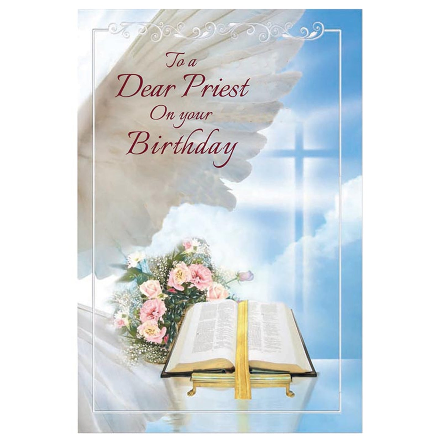 Dear Priest Birthday Card - 12 pack