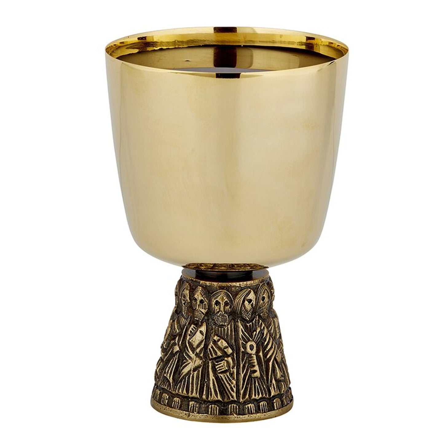 Last Supper Chalice & Bowl Paten Set