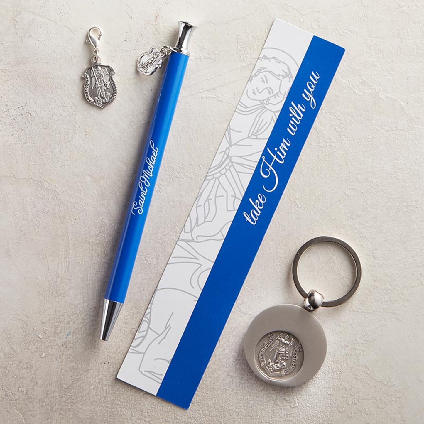 Clip on medal - Saint Michael