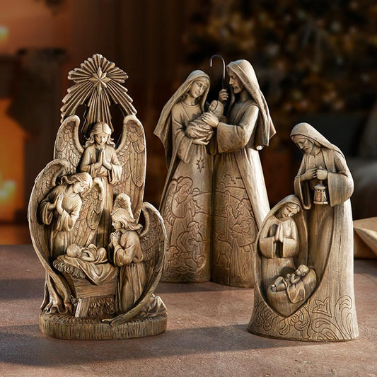10'' Holy Family Statue