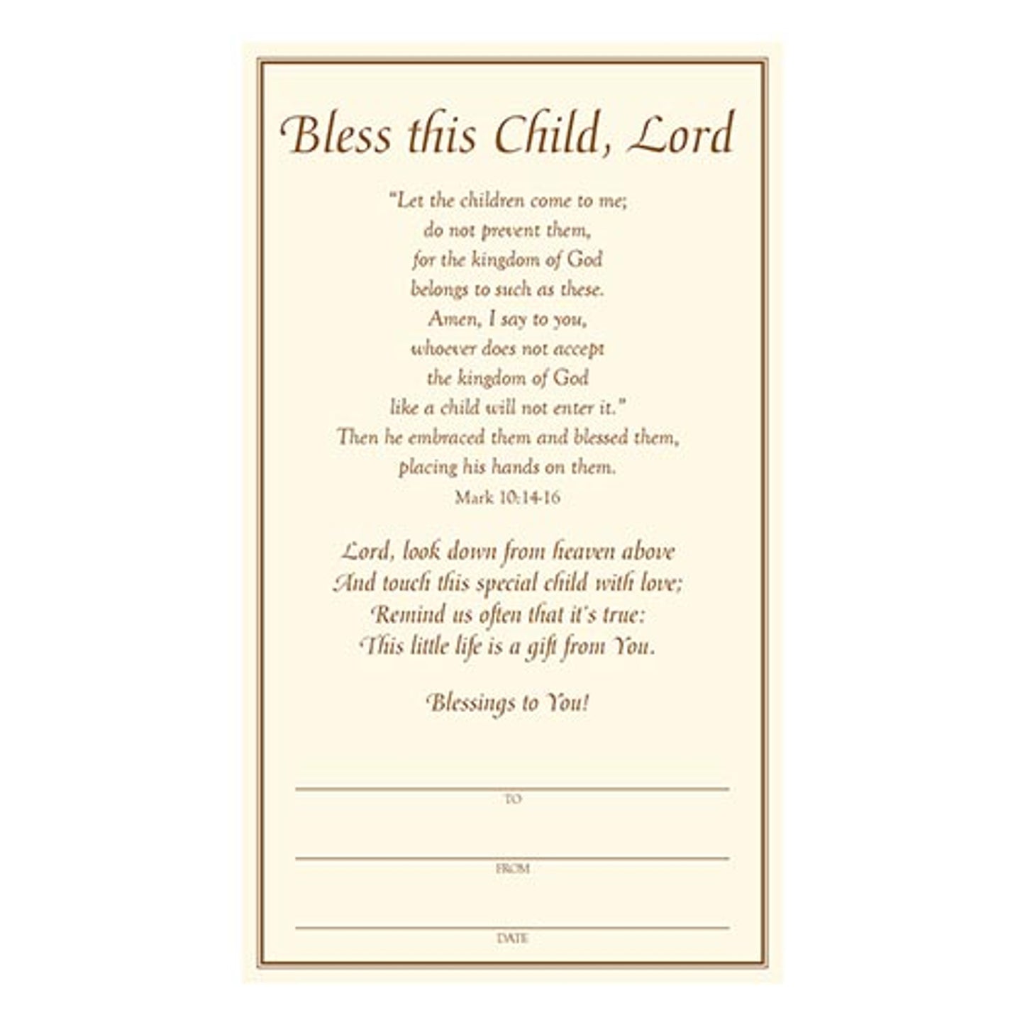 Pack Smart - Tomaso Baby Boy Boxed Cross