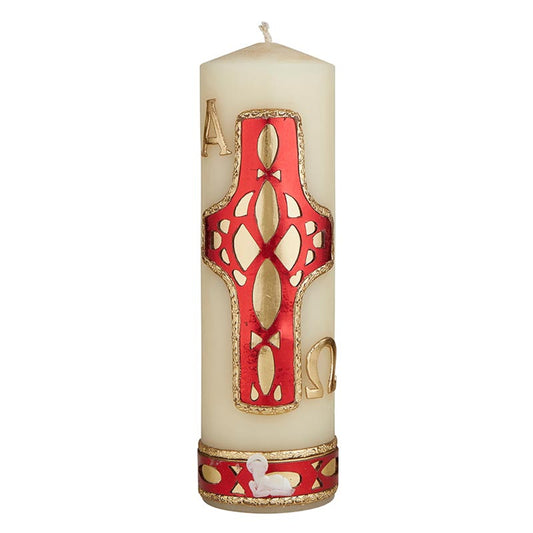 Family Prayer Candle - Easter Mosaic