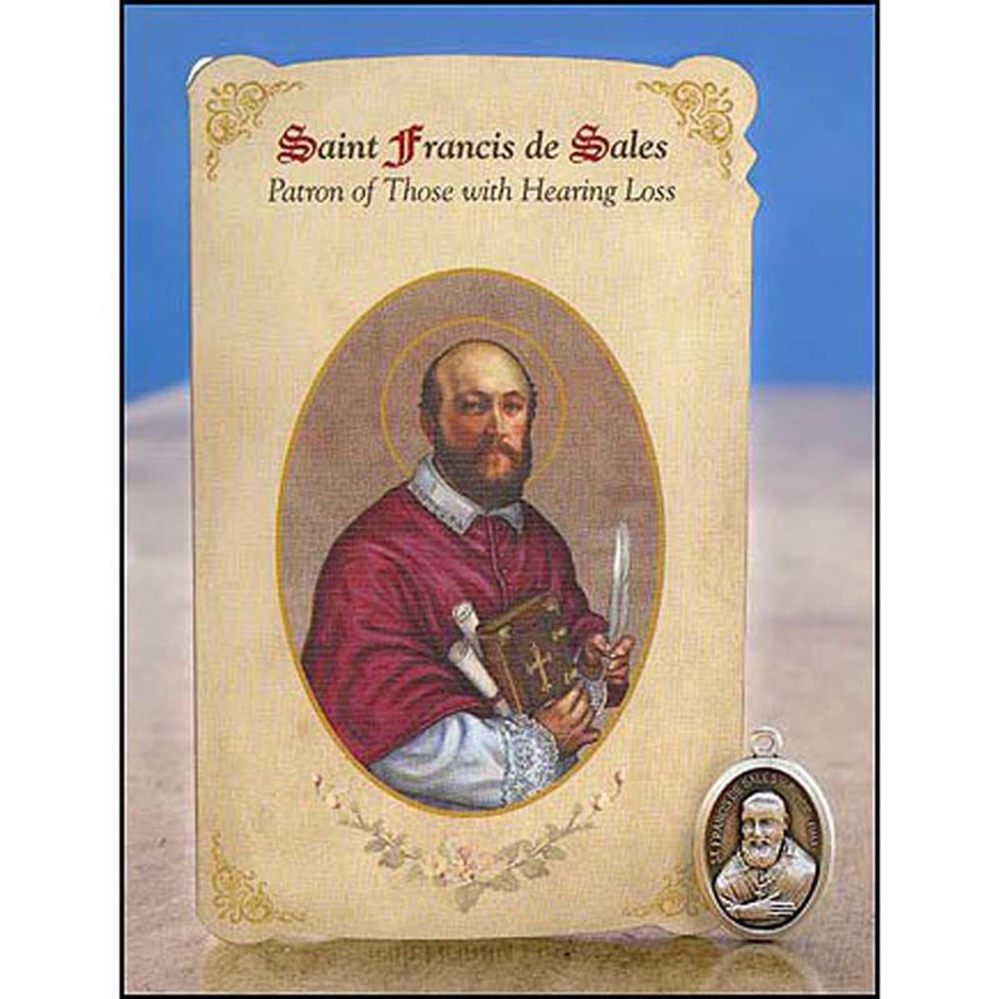 Francis Deafness Healing Medal Set