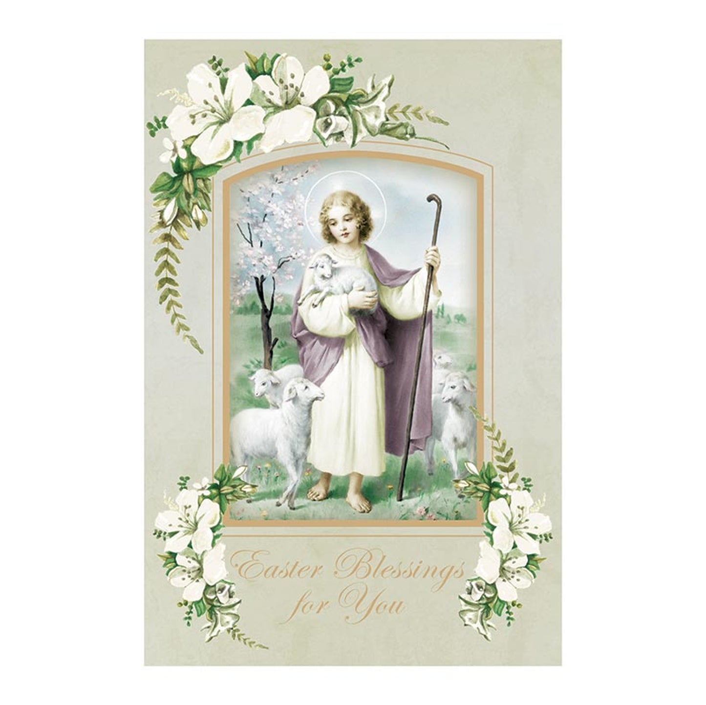 Greeting Card - Easter Blessings (N0249) - 12 pack