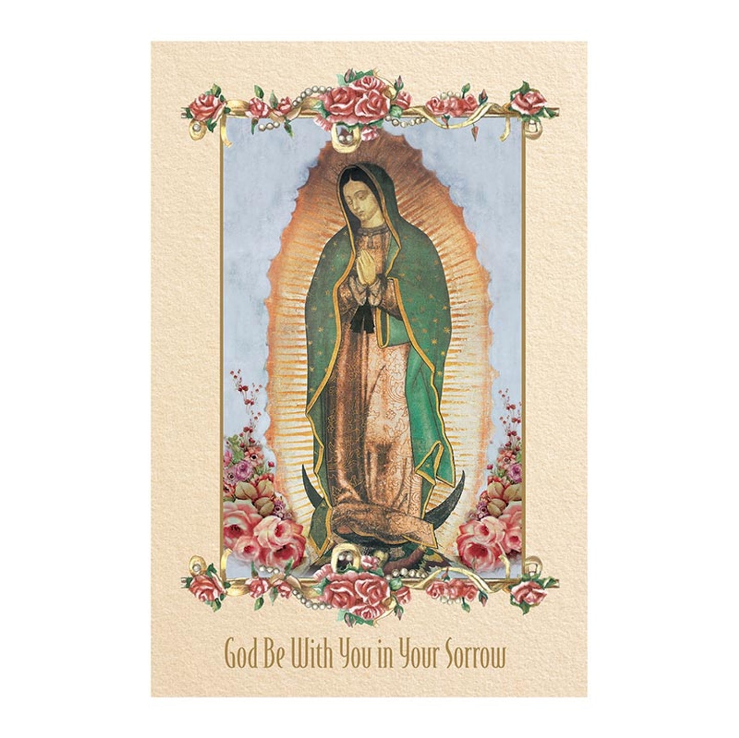 Greeting Card - God Be With You in Your Sorrow