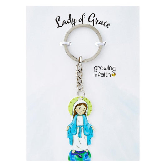 Our Lady Of Grace Keychain