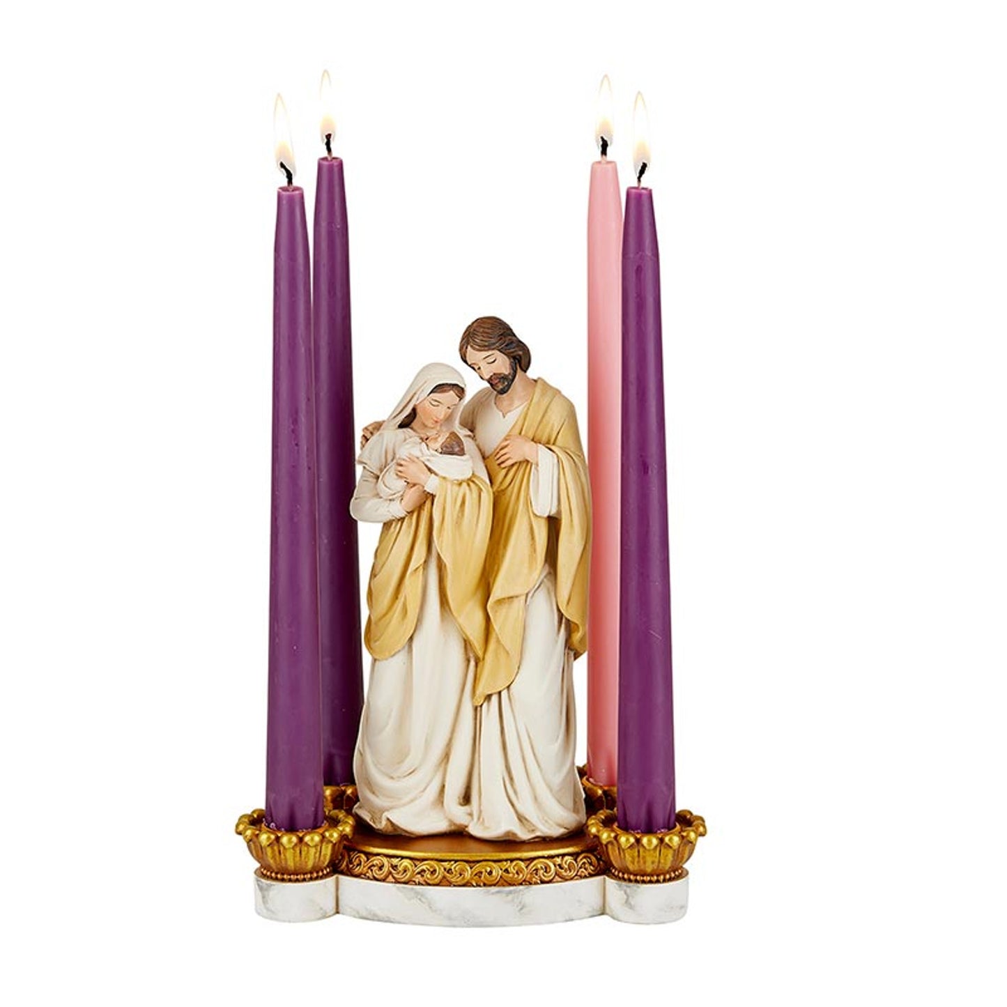 Holy Family Advent Candleholder (N5239)