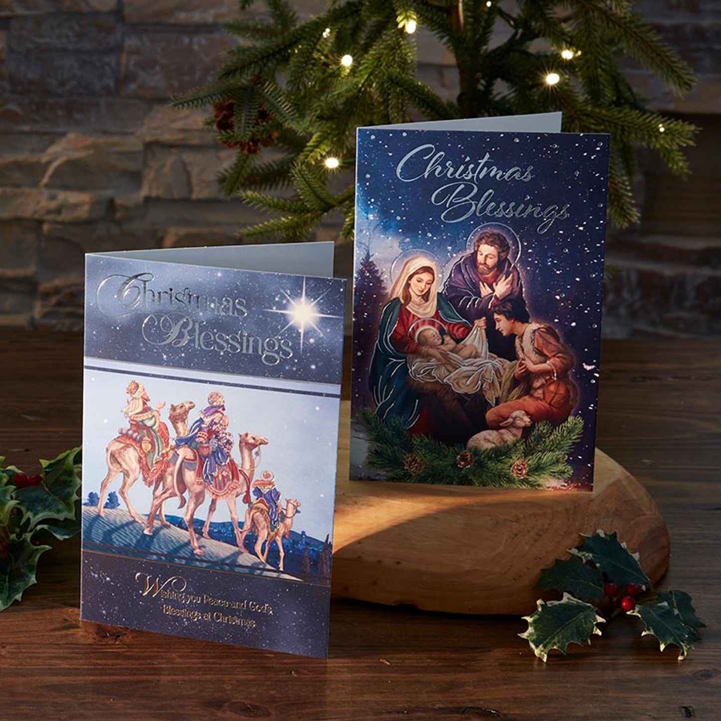 Greeting Card - Let Us Adore Him - Christmas Blessings