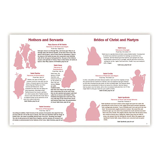 Aquinas Kids Sticker Book - Saints for Girls