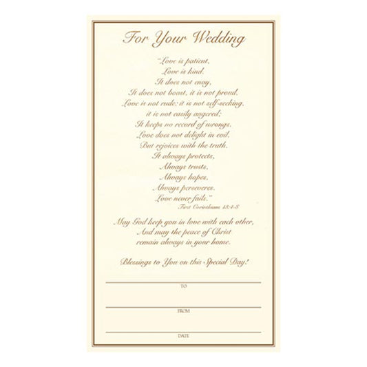 Tomaso Wedding Boxed Cross