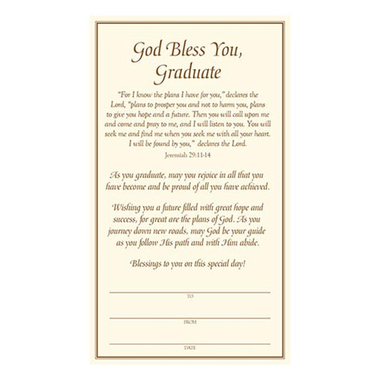 Tomaso Graduation Boxed Cross