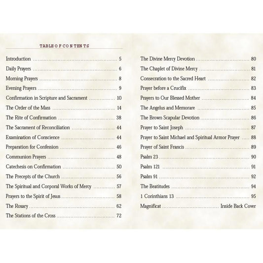 Aquinas Press Prayer Book - My Confirmation Prayer Book