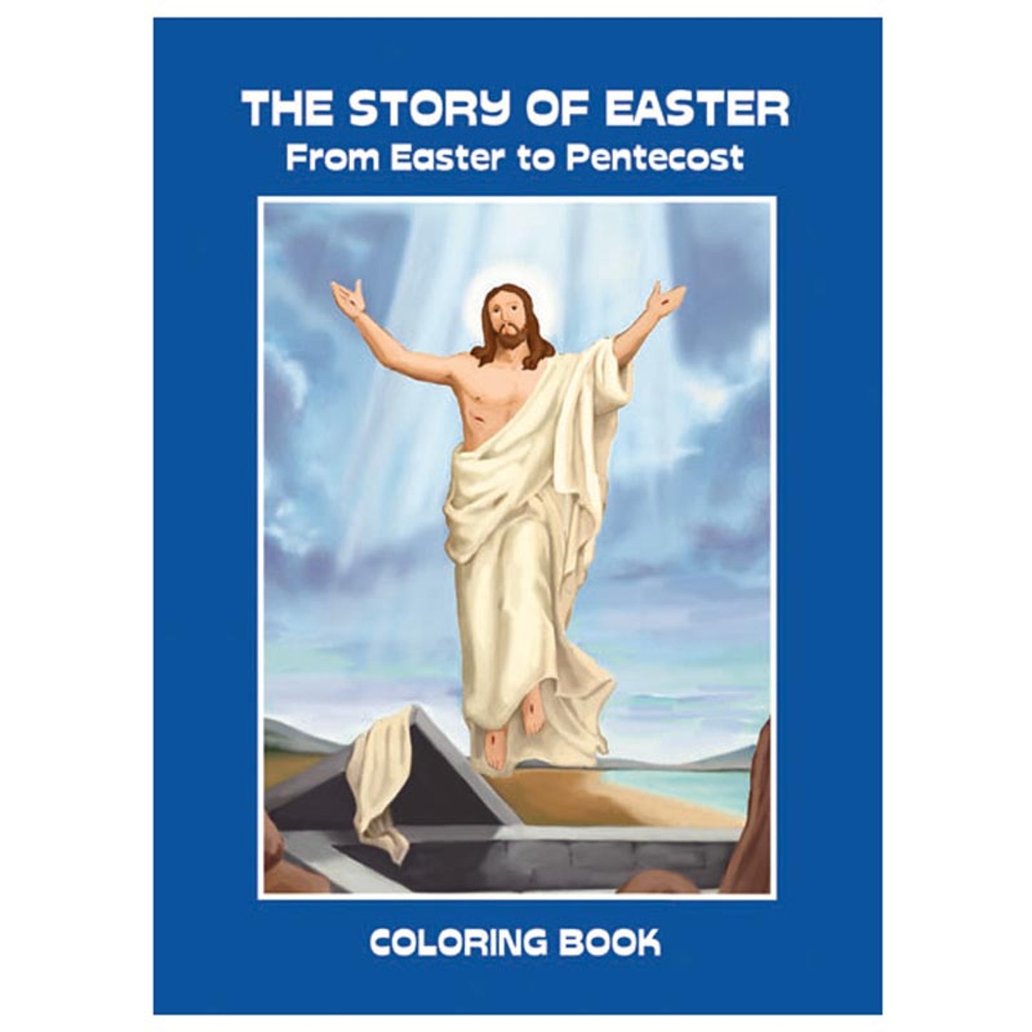 Aquinas Kids Coloring Book - The Story of Easter - 12/PK