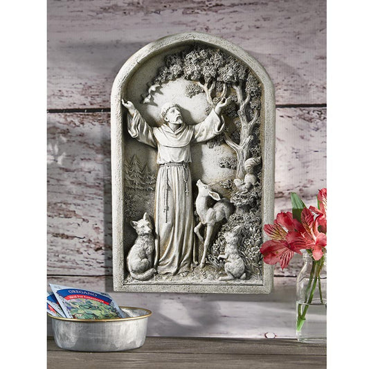 Saint Francis Plaque