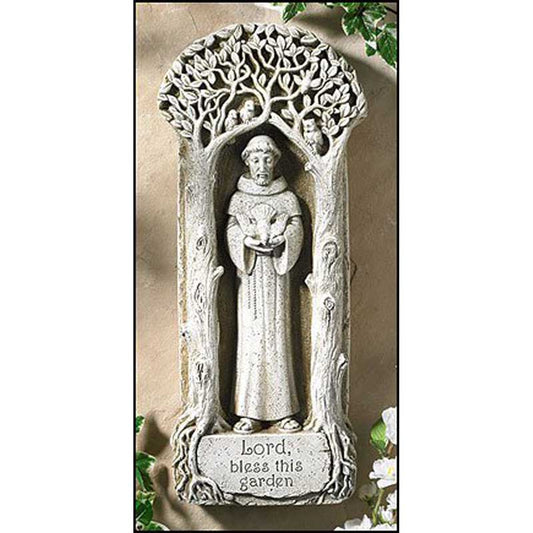 Saint Francis Garden Plaque
