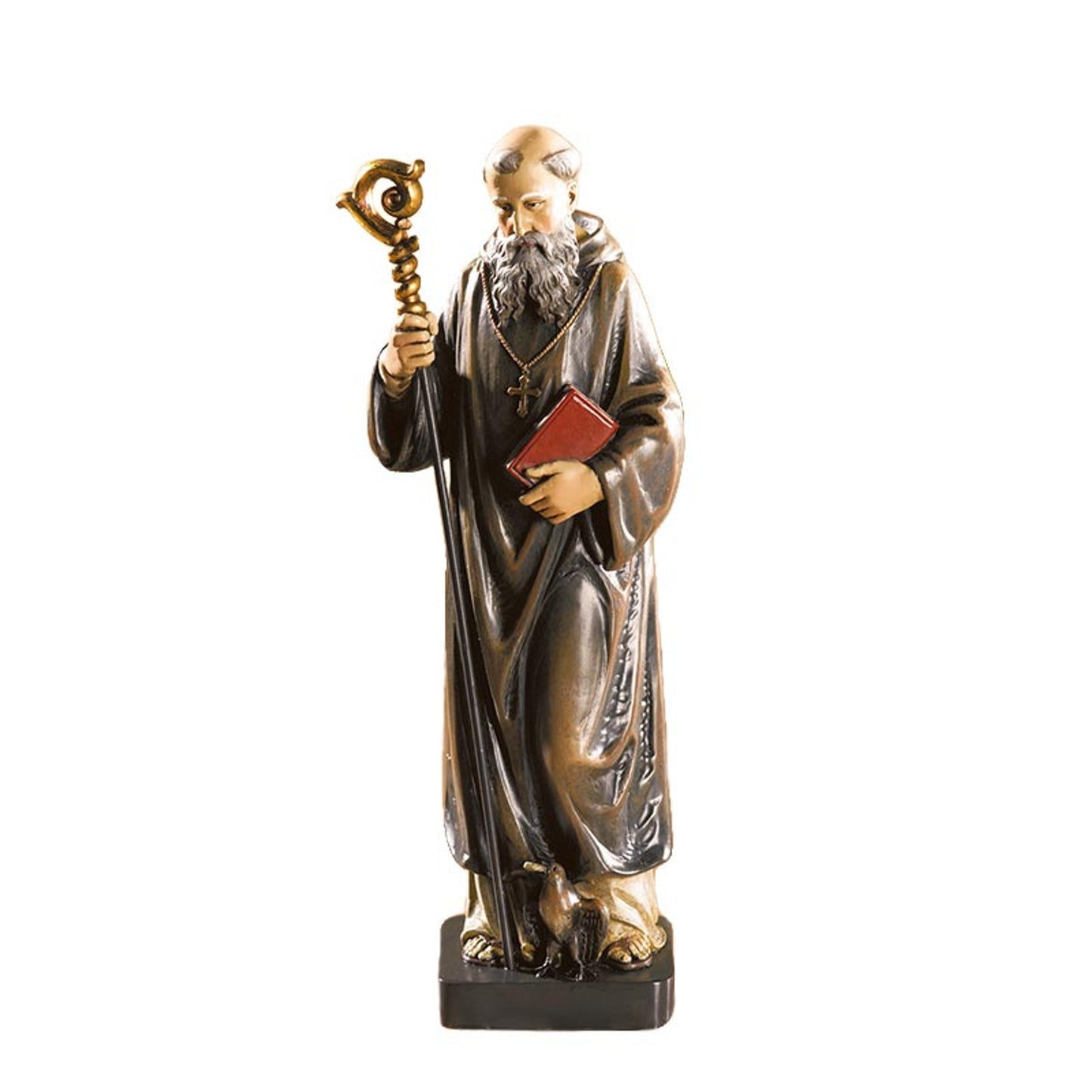 8" H Saint Benedict Statue