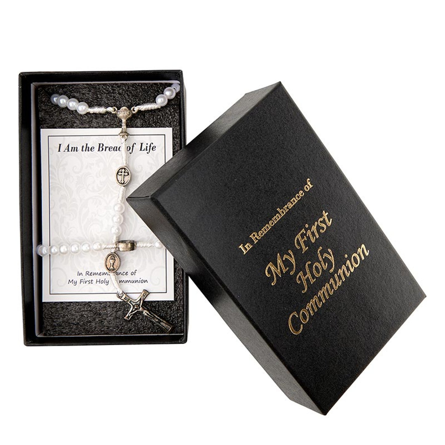 First Communion Necklace Bracelet Set - Girl