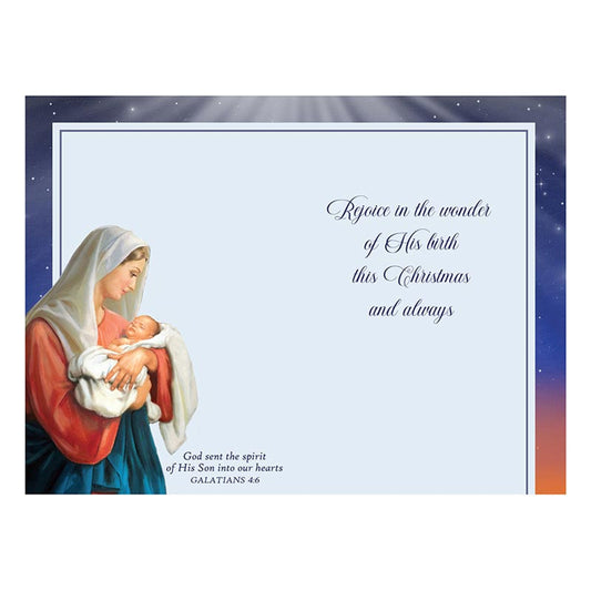 Christmas Blessings - General Christmas Card