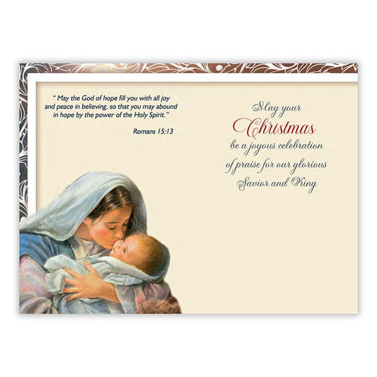 Kissing the Face of God - General Christmas Card