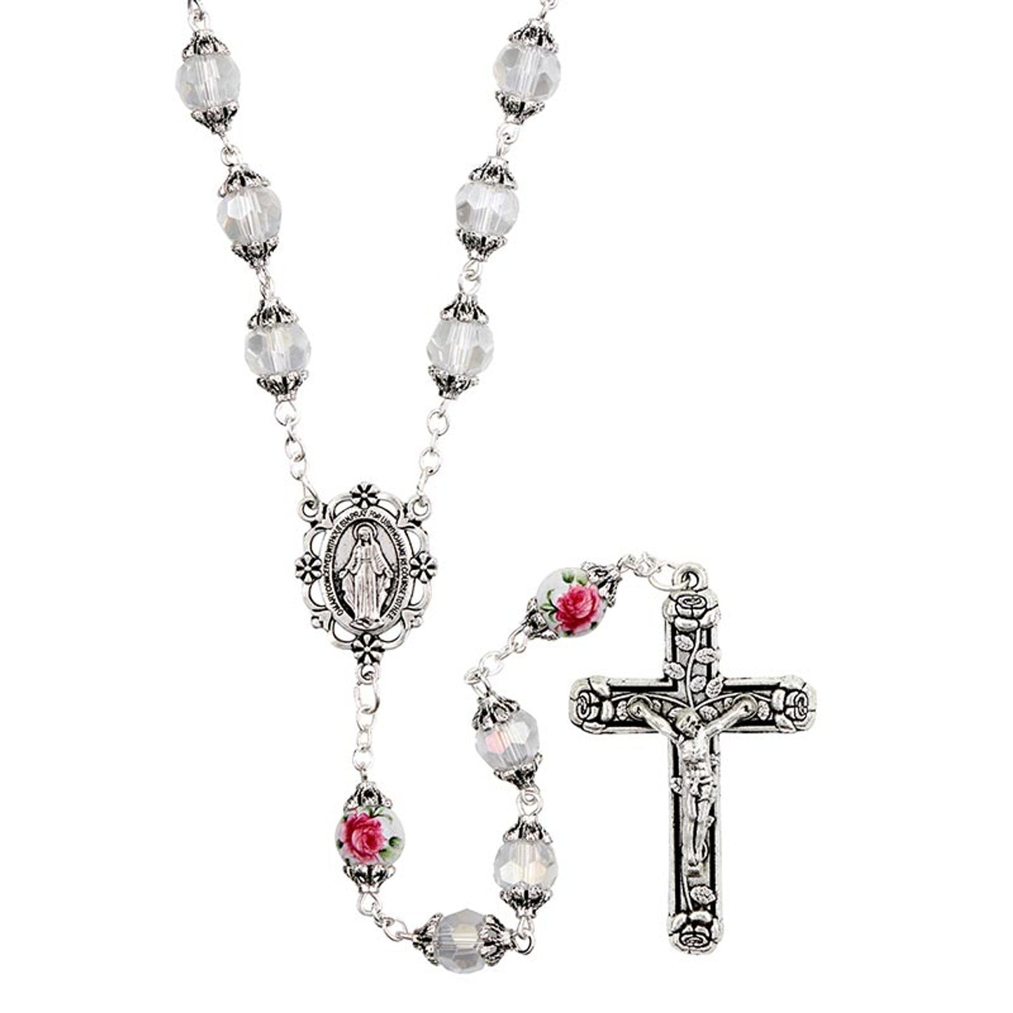 Crystal Madonna of the Rose Rosary
