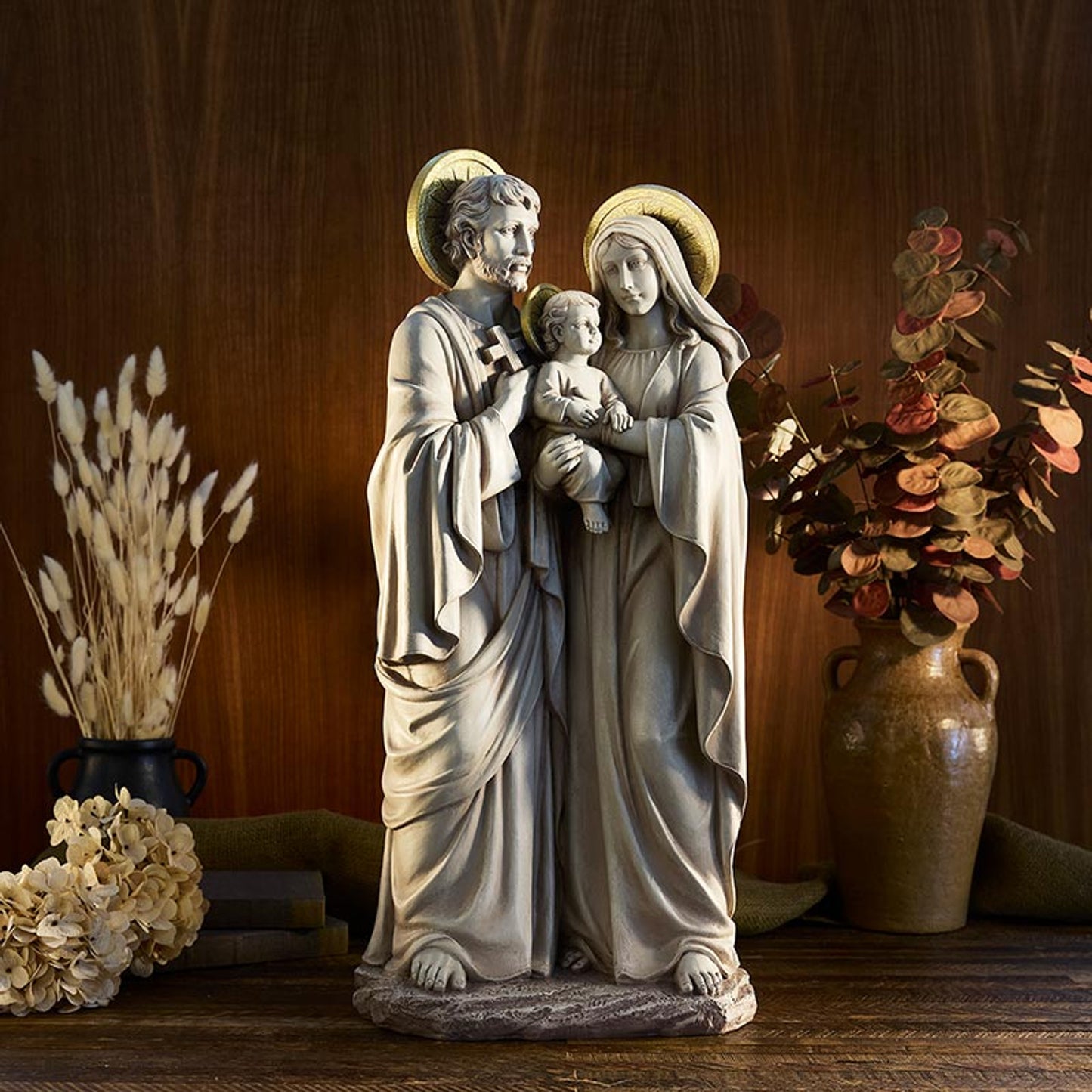 Holy Family Garden Statue