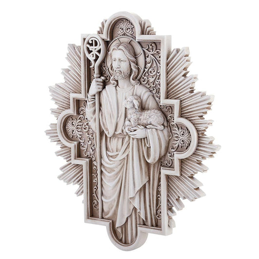 Christ The Good Shepherd Plaque
