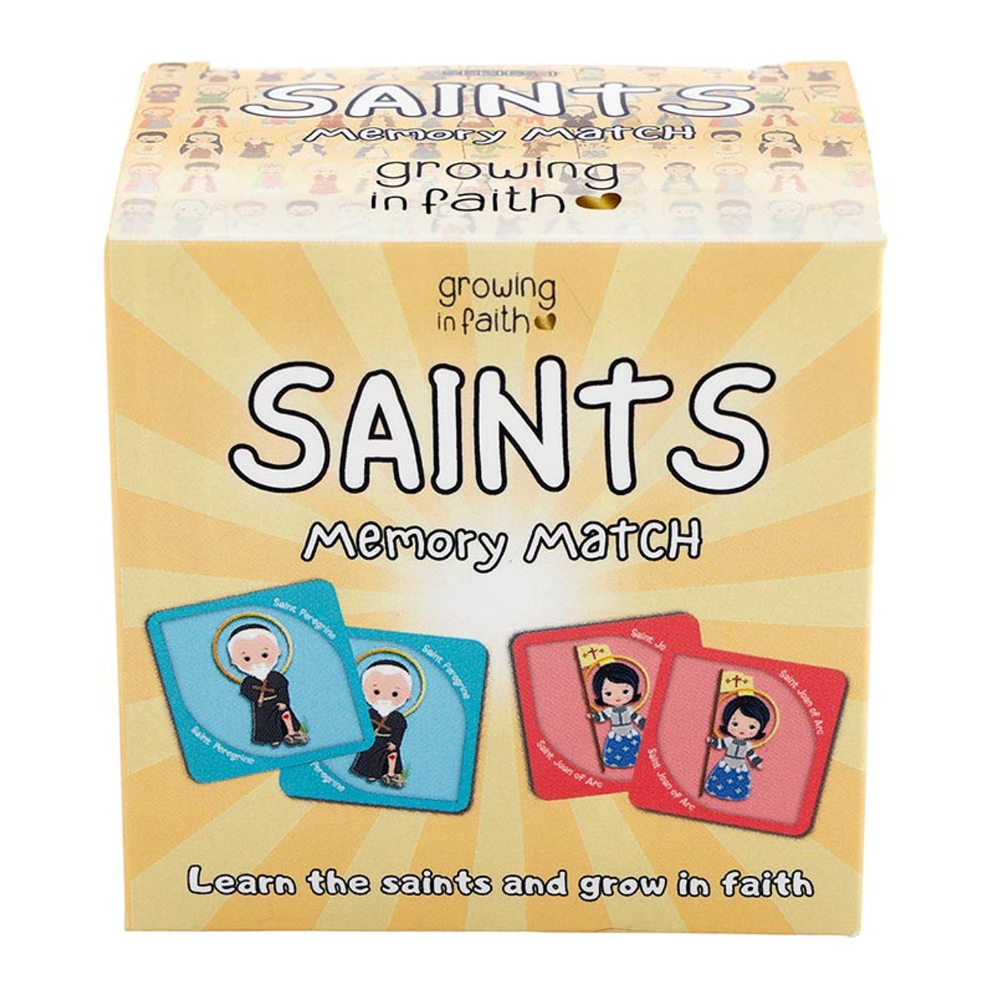Saints Memory Match Game Series 1 - 6 pack