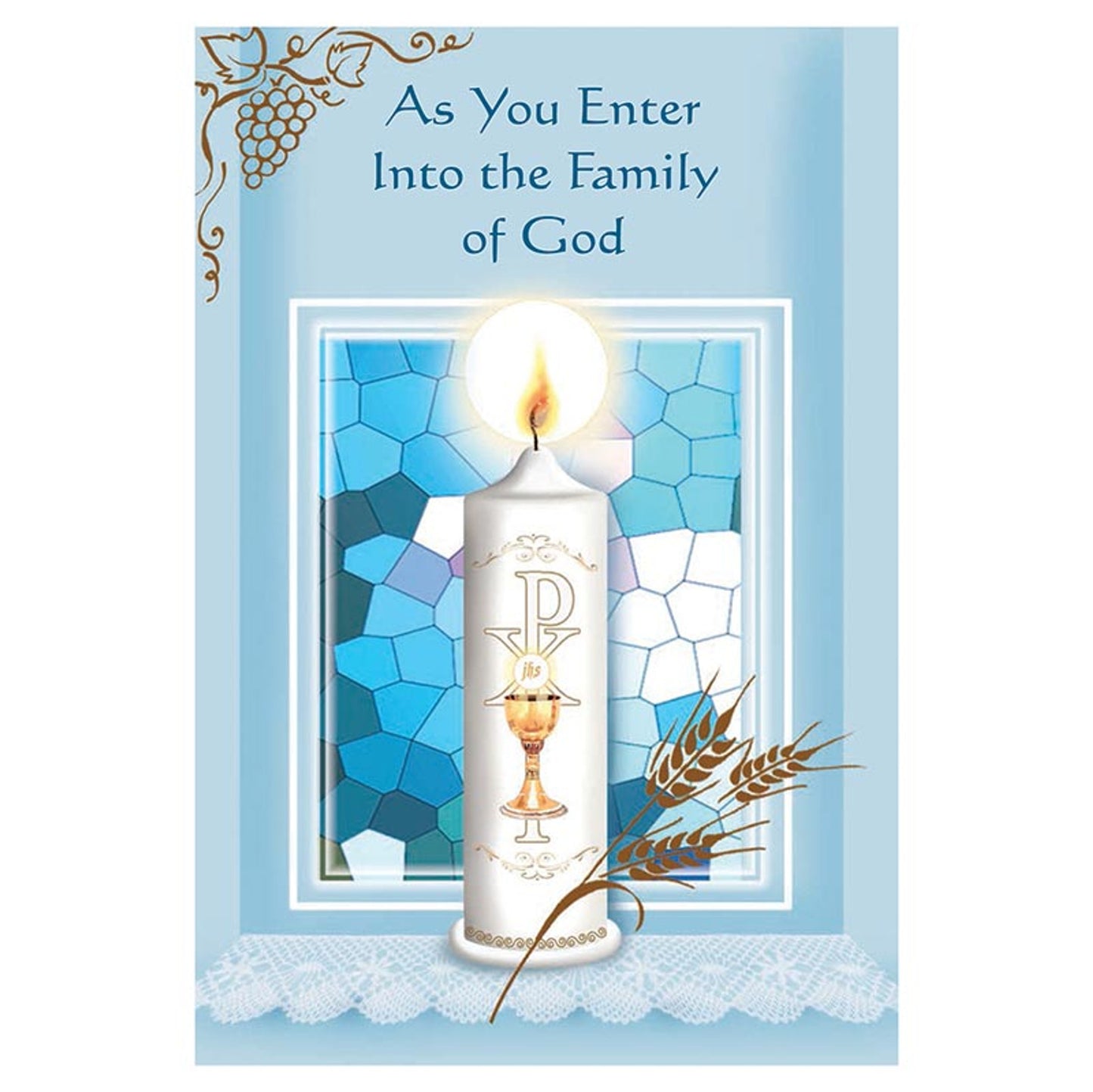 As You Enter Into the Family of God RCIA Card