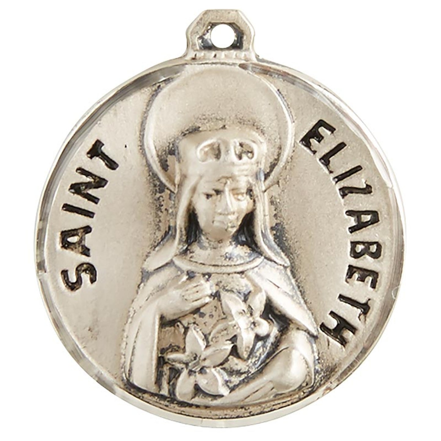 Sterling Patron Saint Elizabeth Medal