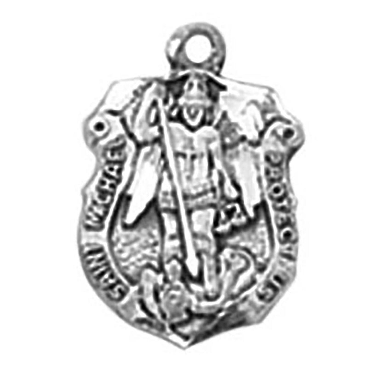 Sterling Silver Medal - Saint Michael