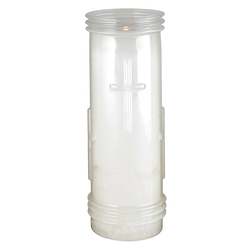 PrayerLights : 7 Day Candles in Plastic - 12/PK