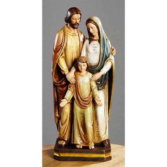 12" H Holy Family Statue