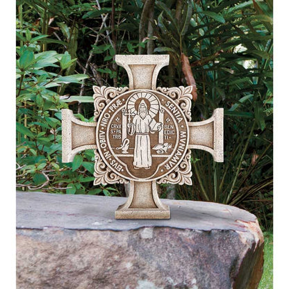 Saint Benedict Stepping Stone Cross