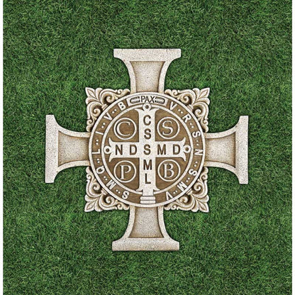 Saint Benedict Stepping Stone Cross