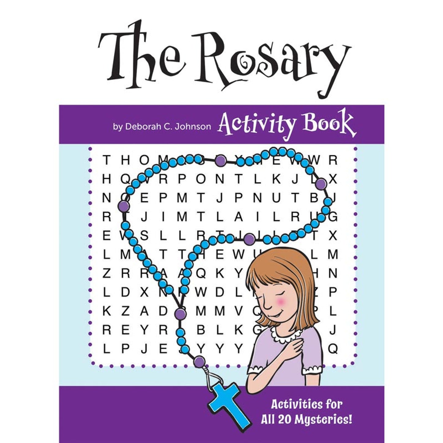 Aquinas Kids The Rosary Activity Book - 12/PK