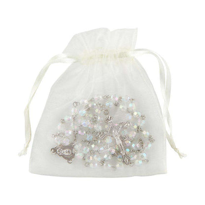 White Crystal Rosary