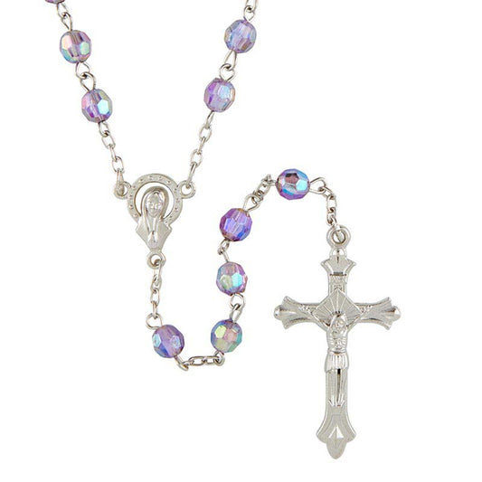 Amethyst Crystal Rosary
