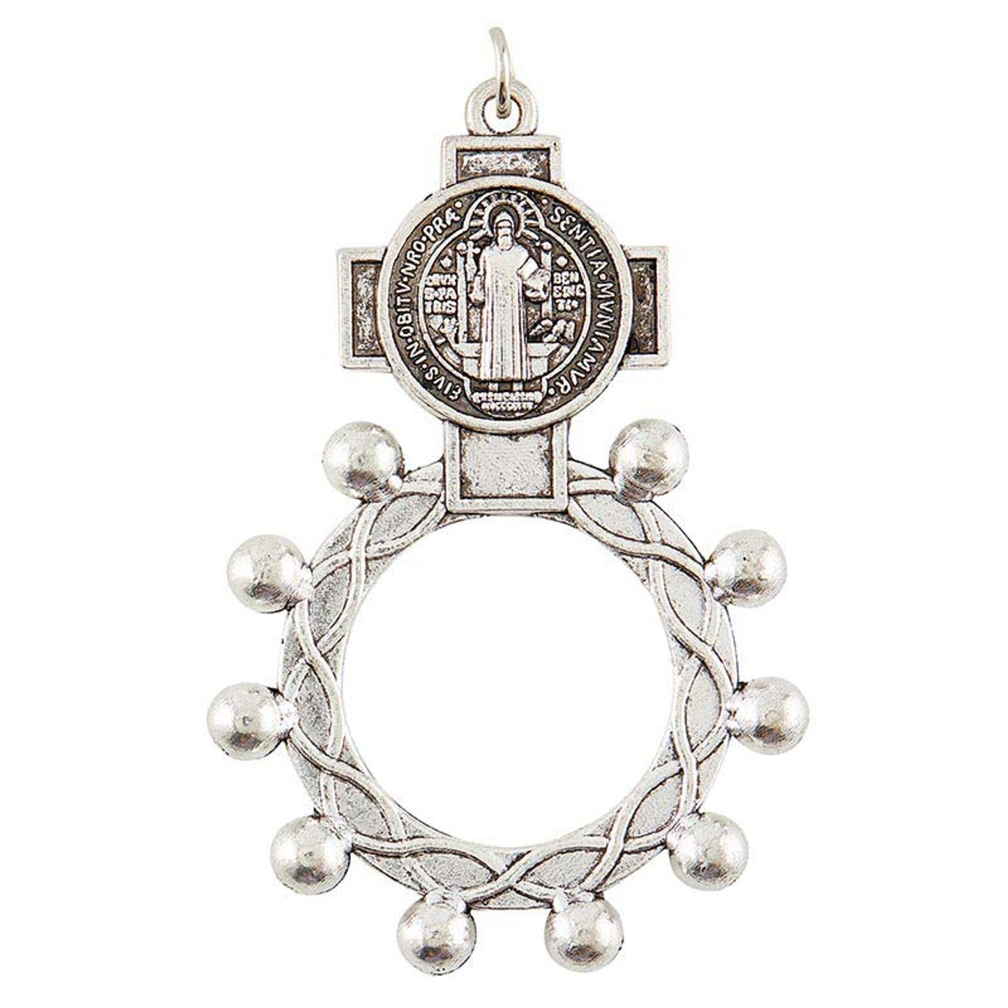 Saint Benedict Rosary Ring