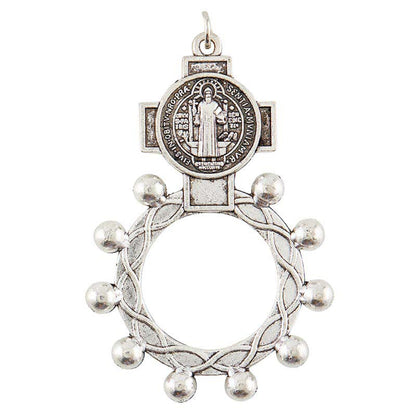 Saint Benedict Rosary Ring