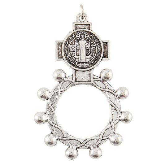 Saint Benedict Rosary Ring