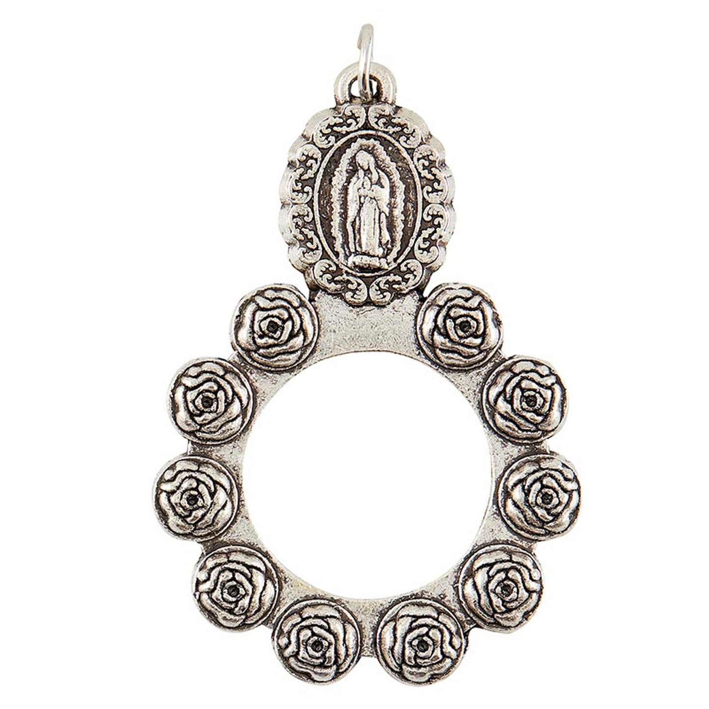 Our Lady Of Guadalupe Rosary Ring