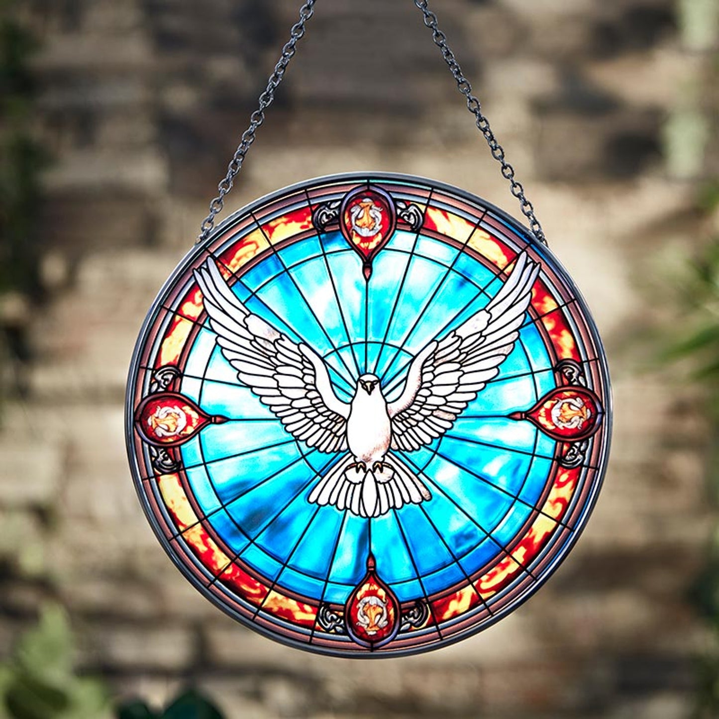 Holy Spirit Stained Glass